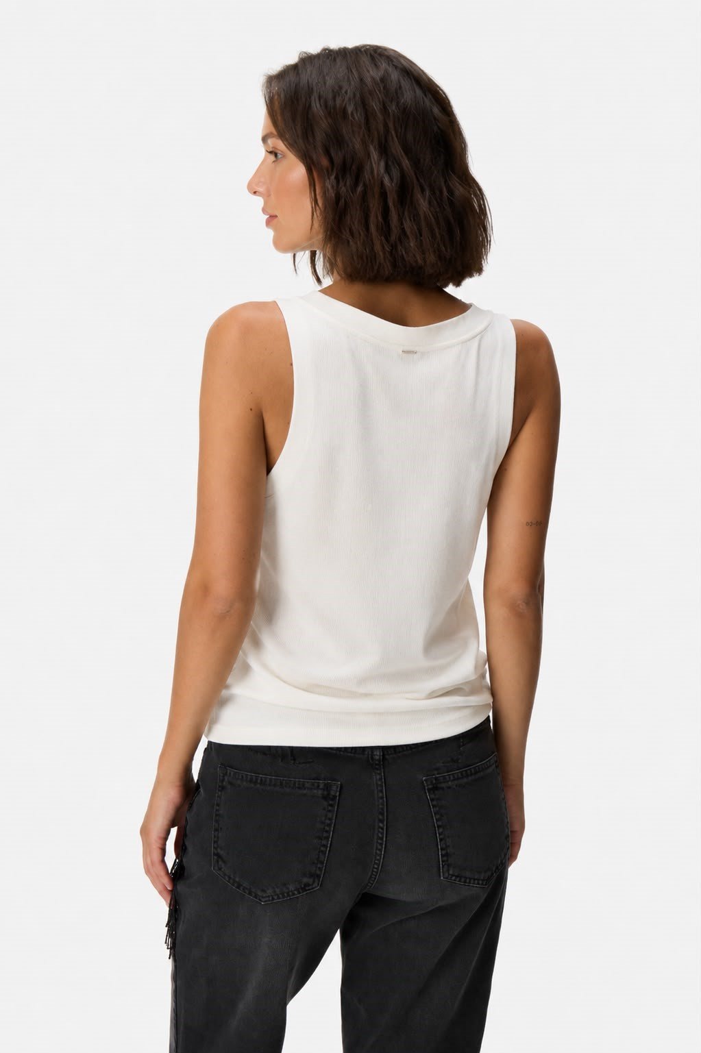 MUSCULOSA DE MORLEY ESCOTE EN V ENVIVADA - Imagen 2