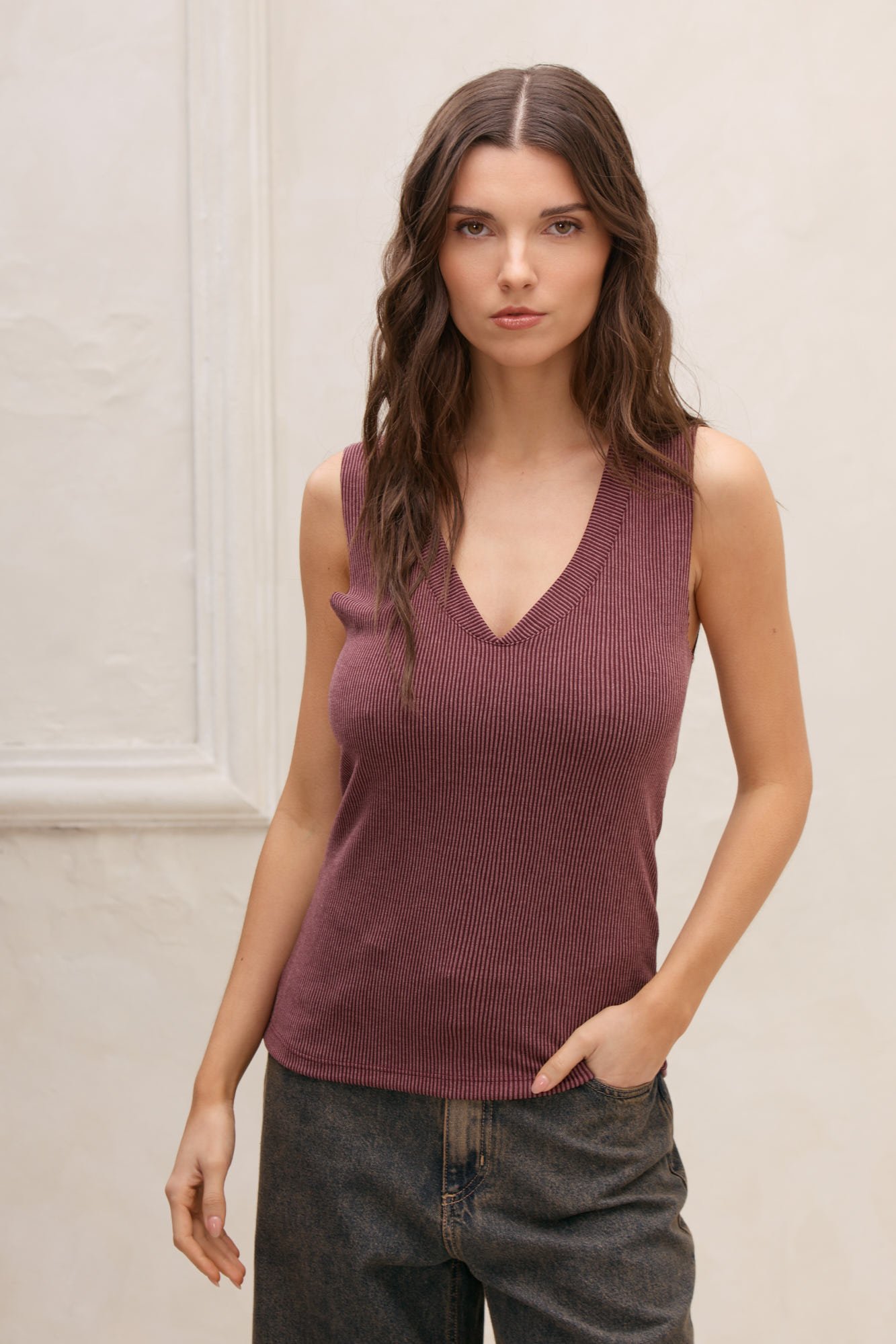 MUSCULOSA DE MORLEY GASTADO ESCOTE V
